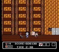 une photo d'Ã©cran de Hammerin Harry sur Nintendo Nes